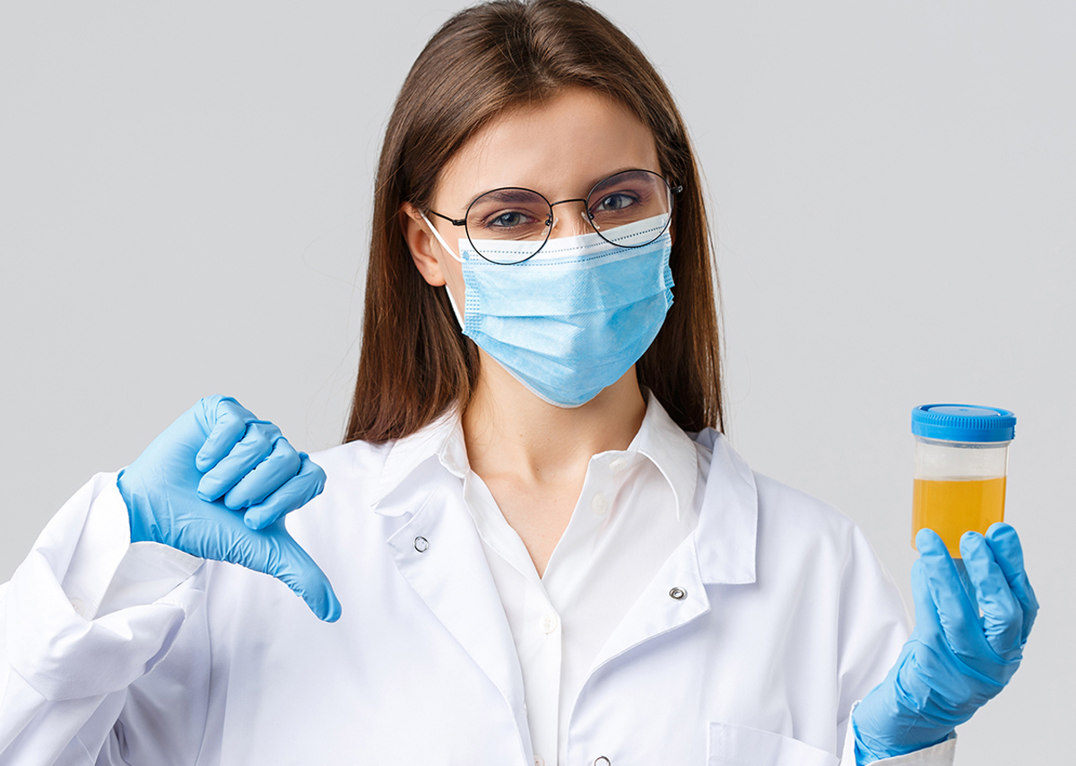 bioquímica com teste de urina